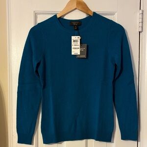 Charter Club Teal Harbor Crewneck Sweater